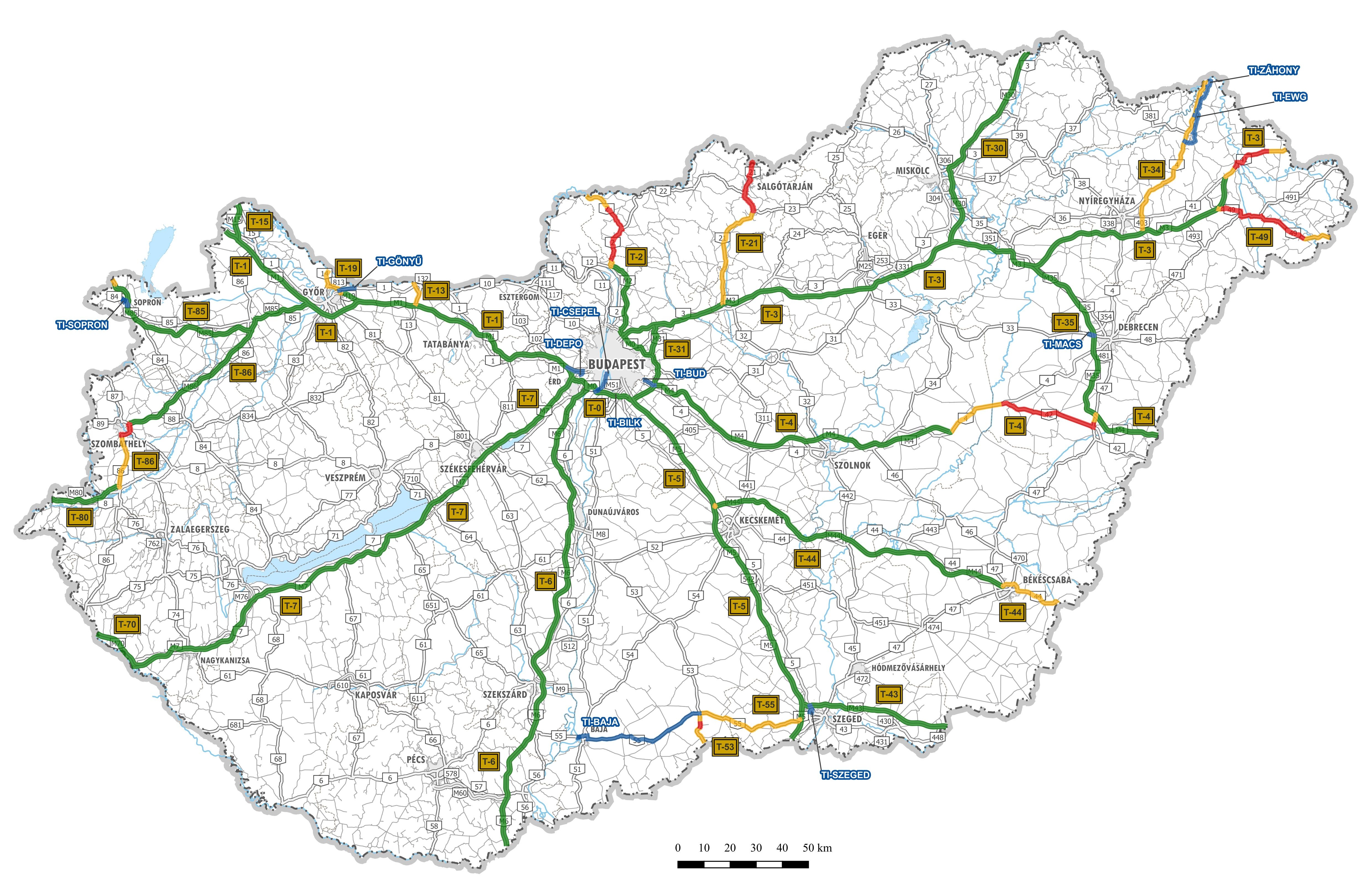 Hungary vignette roads